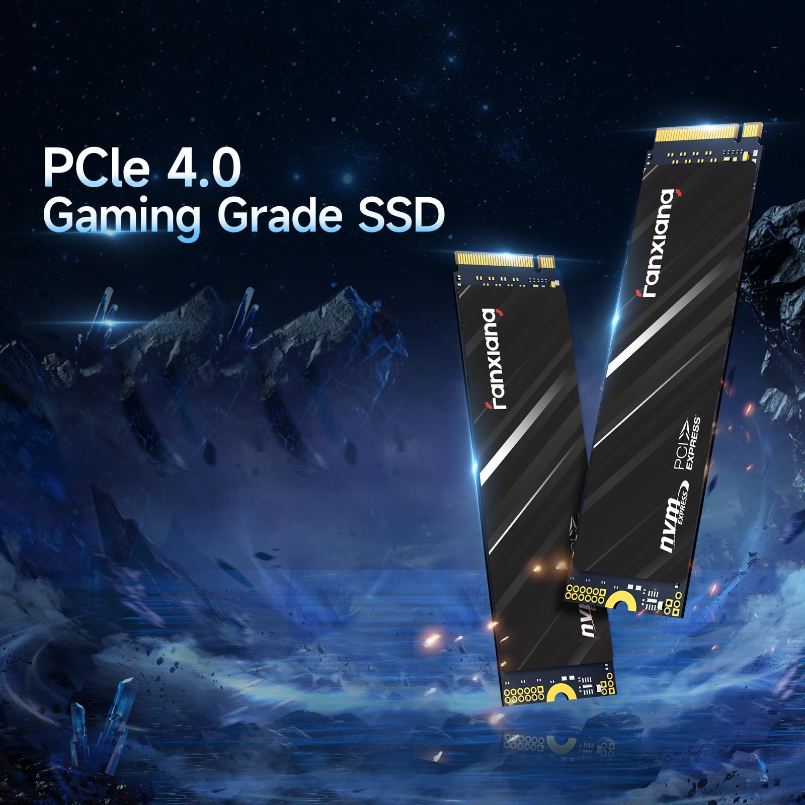 fanxiang 1Tb Nvme Ssd Pcie Gen4 M.2 Ssd para Ps5, Até 4800 Mb/S, Ssd